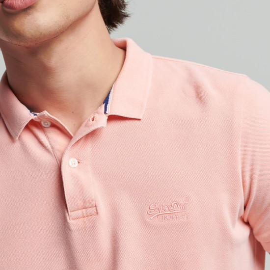 Superdry Ανδρική μπλούζα Organic Cotton Vintage Destroy Polo Shirt